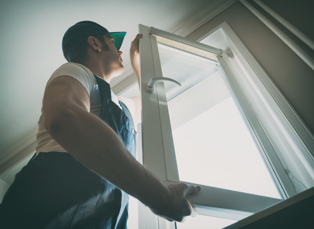 Window Frame carefully installed by a skilled window installer